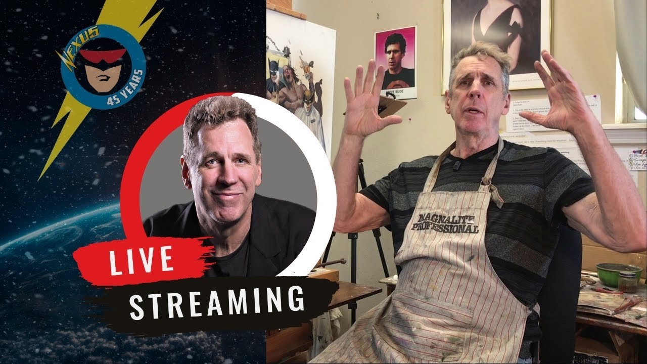 Steve Rude The Dude Art Stream