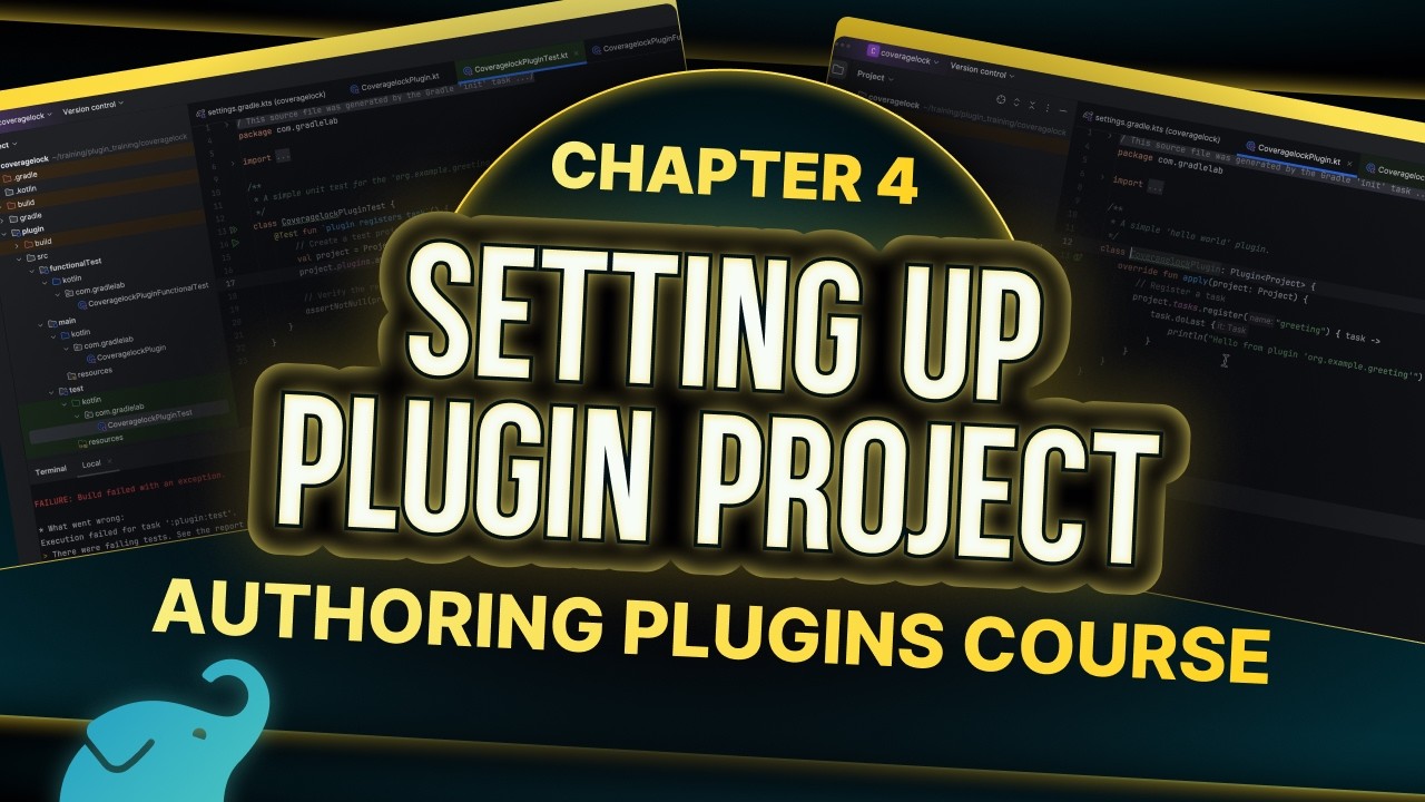 How to Setup a Gradle Project for Developing a New Plugin (4/14)