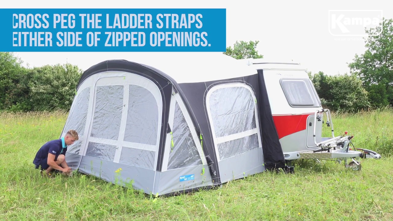 Kampa Pop AIR Pro Setup Masterclass Guide