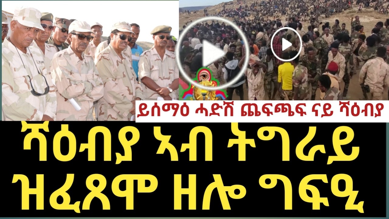 ሻዕብያ ኣብ ትግራይ  ግፍዕታት ጀሚሩ፣ይሰማዕ ቪድዮ ካብ ሰሜን ምዕራብ ትግራይ
