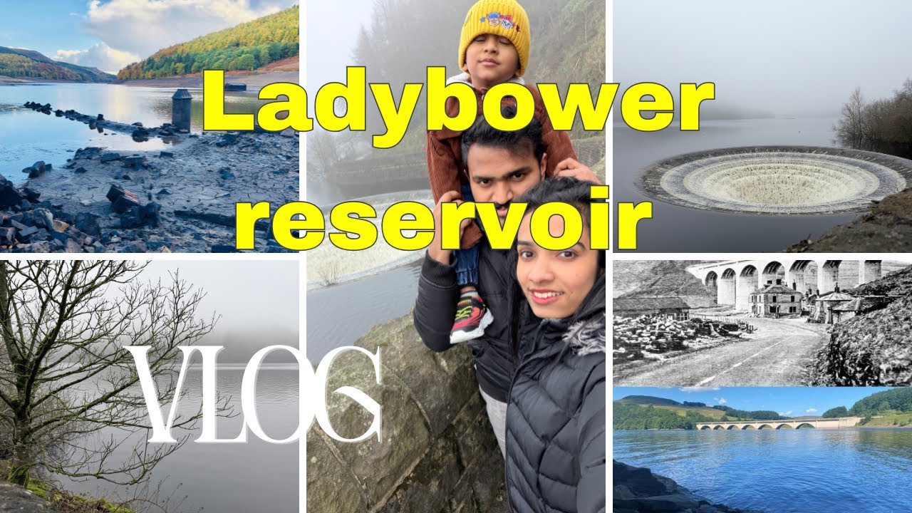 Ladybower reservoir ന്റെ കാഴ്ചകൾ വെള്ളത്തിനടിയിൽ ഉറങ്ങുന്ന ചരിത്രം