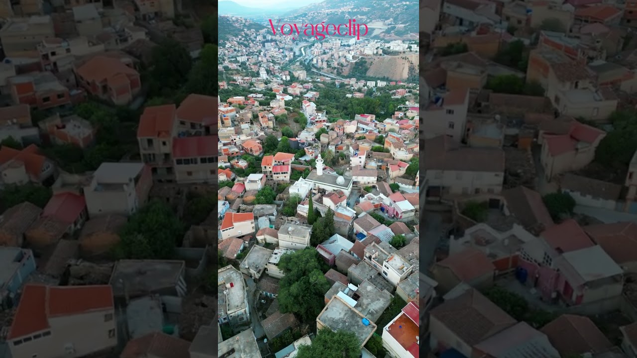 Bejaia -  Découvrez le plus grand village de  Kabylie  :  El Flaye , entre ciel et terre    *******