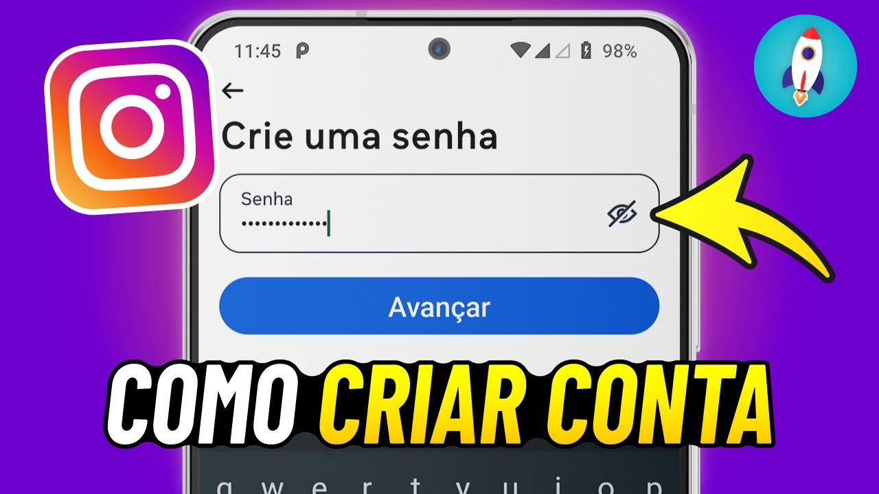 Como CRIAR UMA CONTA no INSTAGRAM - ATUALIZADO