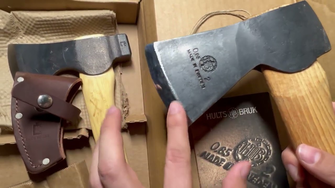 Hults Bruk Axe VS Council Tool Carver Axe