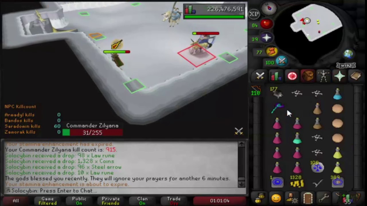 1 Defence Ironman Commander Zilyana