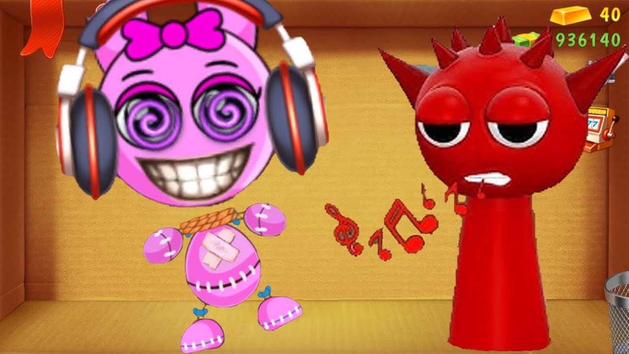 Meat Grinder vs RED SPRUNKI & YELLOW SPRUKI | SPRUNKI JOINED KICK THE BUDDY!