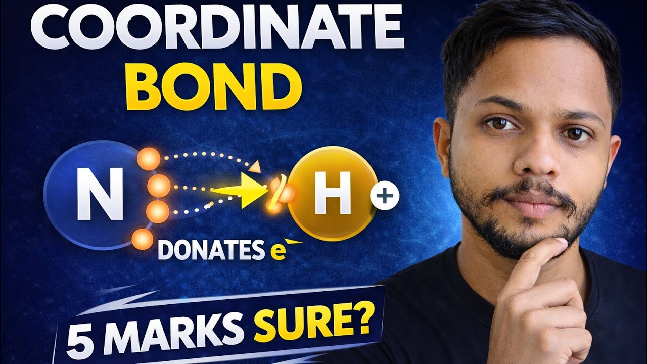 Coordinate Bond Explained in Odia | Dative Bond | Diploma Chemistry