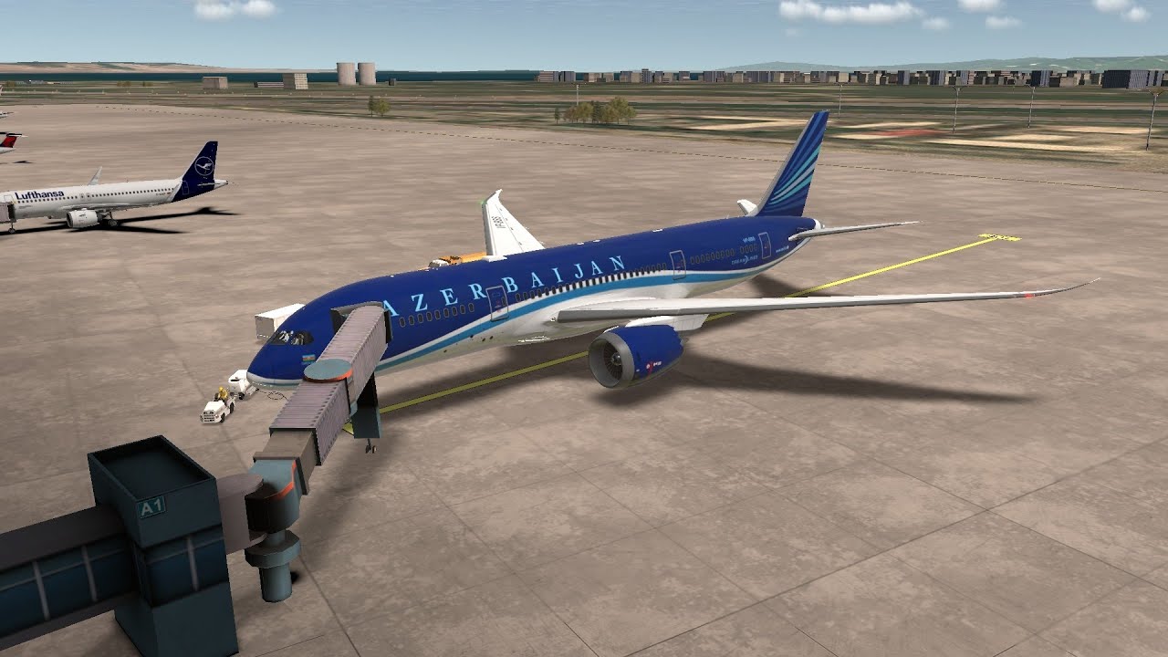 [RFS Real Flight Simulator] Azerbaijan Airlines B787 - 8 Dreamliner |Istanbul - Baku| ~ RFS Pro