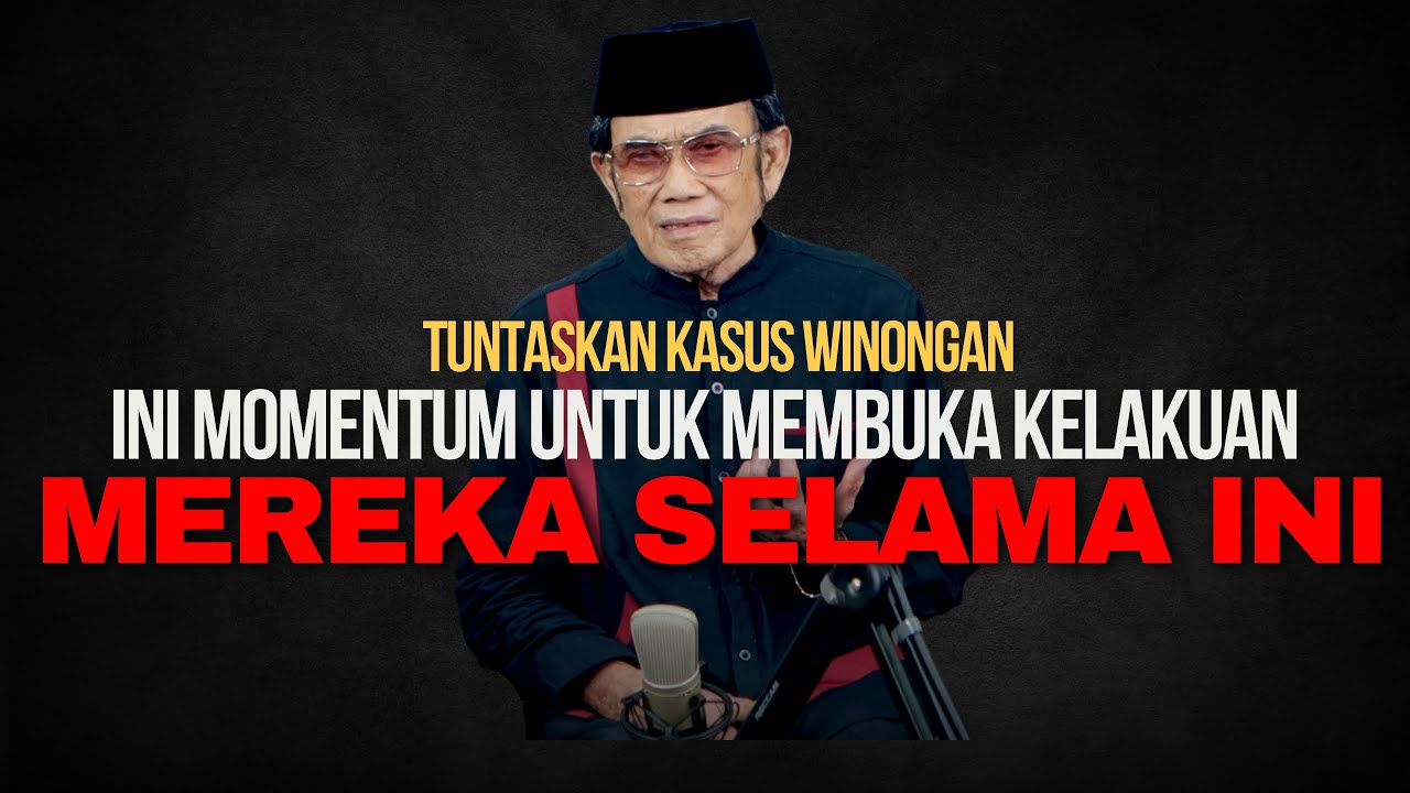 BISIKAN RHOMA # 194: KASUS WINONGAN MOMENTUM UNTUK MEMBUKA TABIR OKNUM HABIB PEMBUAT MAKAM PALSU