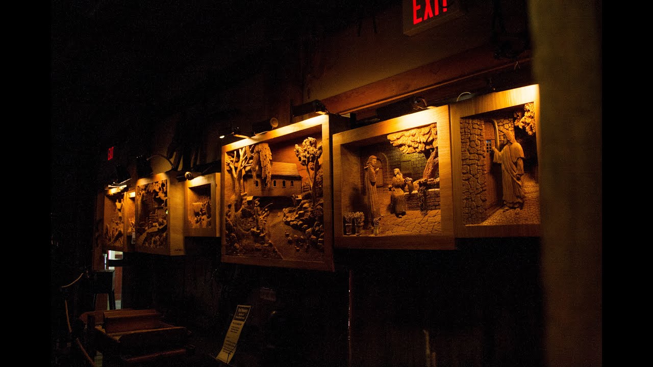 Paul Weaver- Barn 3D Wood Carving Process
