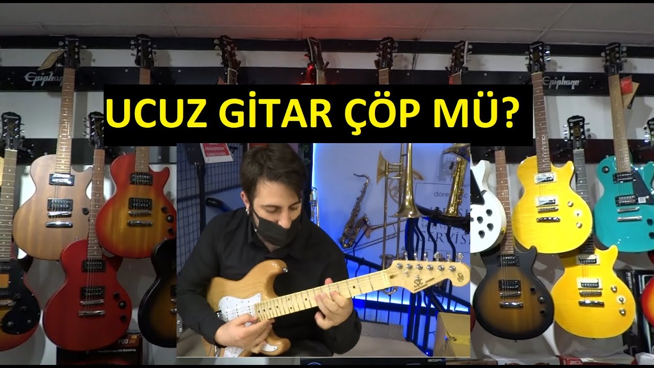 2000 tl altındaki gitar ve basları denedim ve bir tane satın aldım (VLOG)