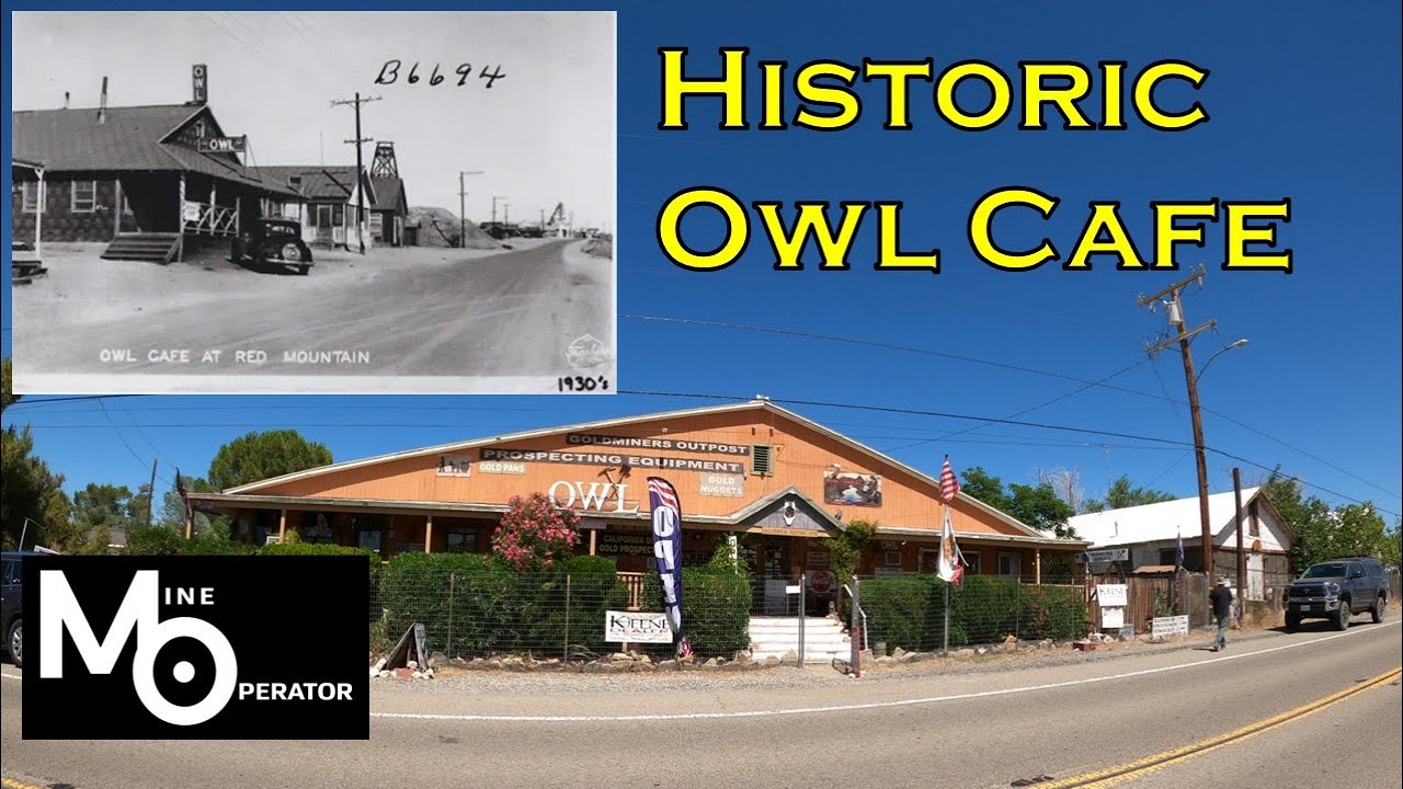 Historic Owl Cafe Gold Miners Outpost Mojave Desert