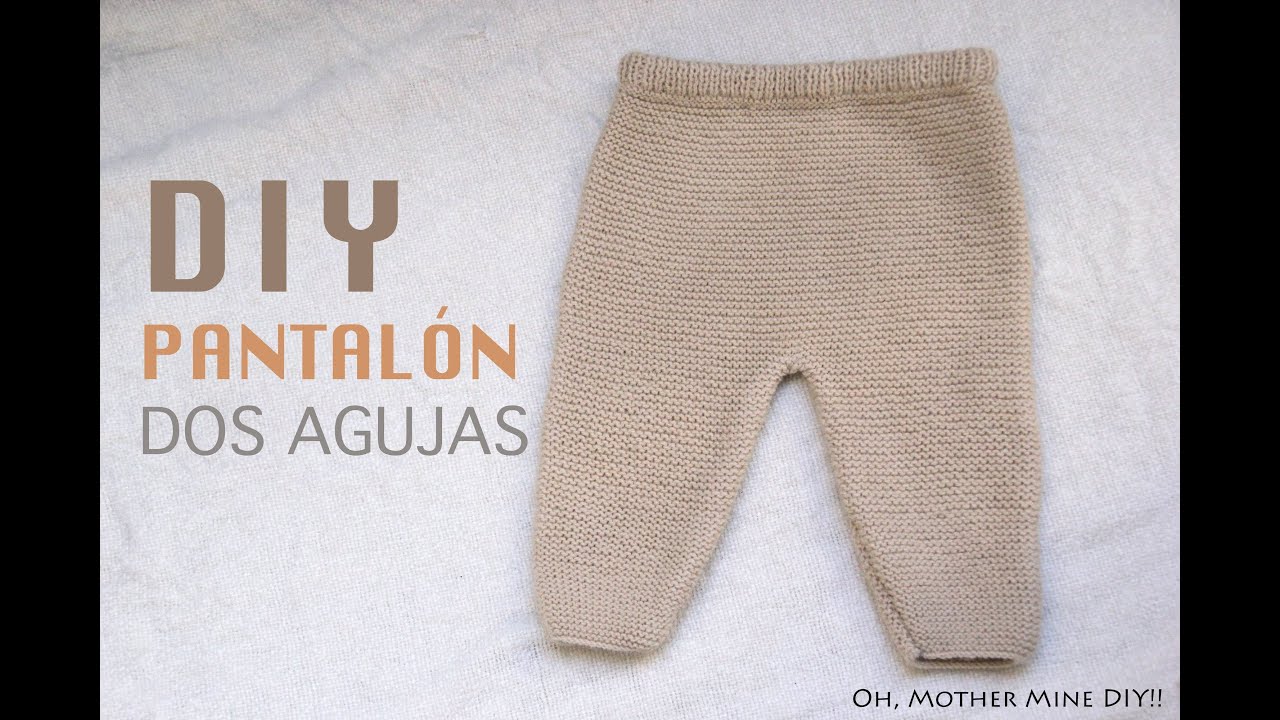DIY Conjunto bebé parte 1: Cómo hacer pantalones de lana