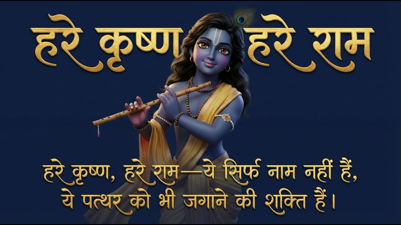 ✅Hare Krishna Hare Rama हरे कृष्ण हरे राम 🙏 | Ai Generated | शांति देने वाला महामंत्र[Full song]