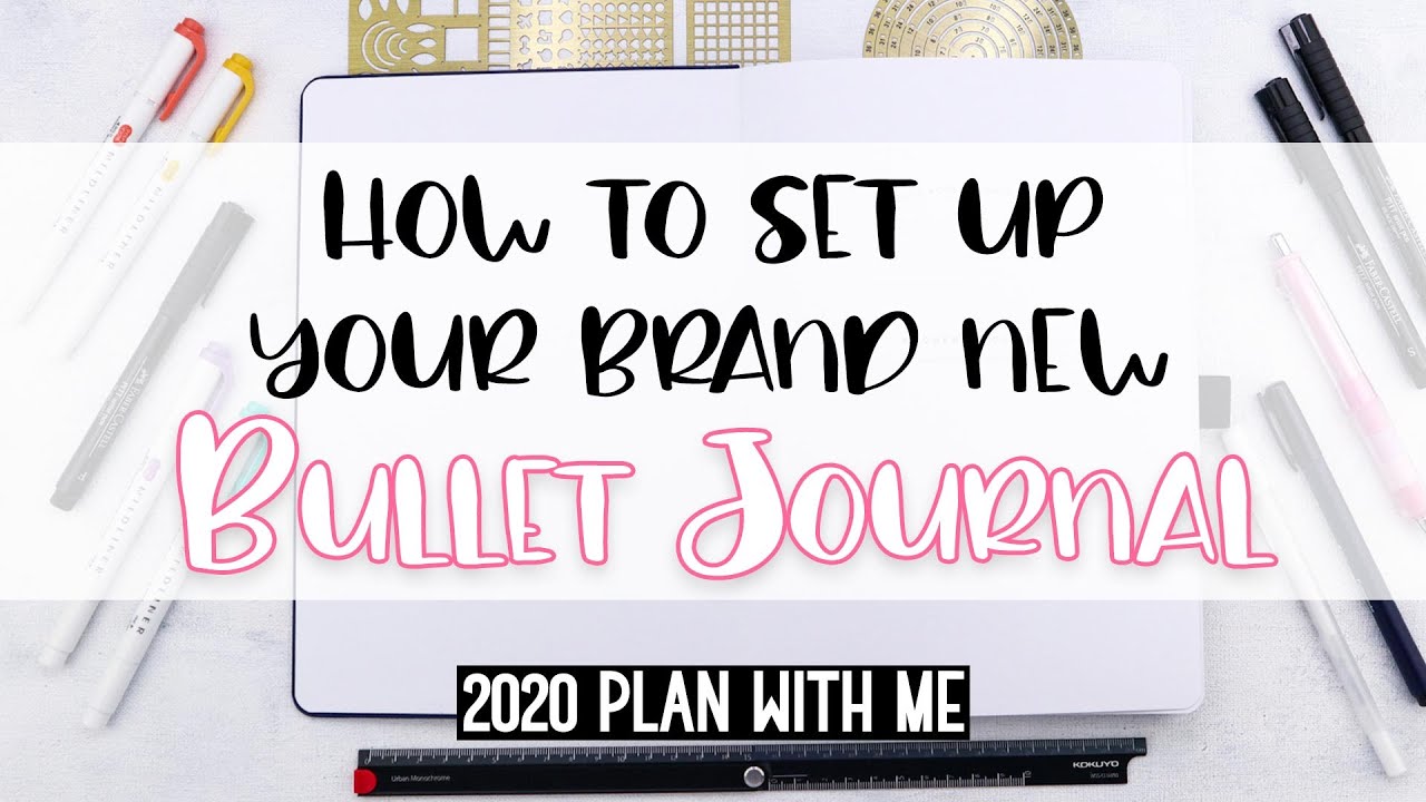 Set By Step Bullet Journal Setup | 2020 Plan With Me