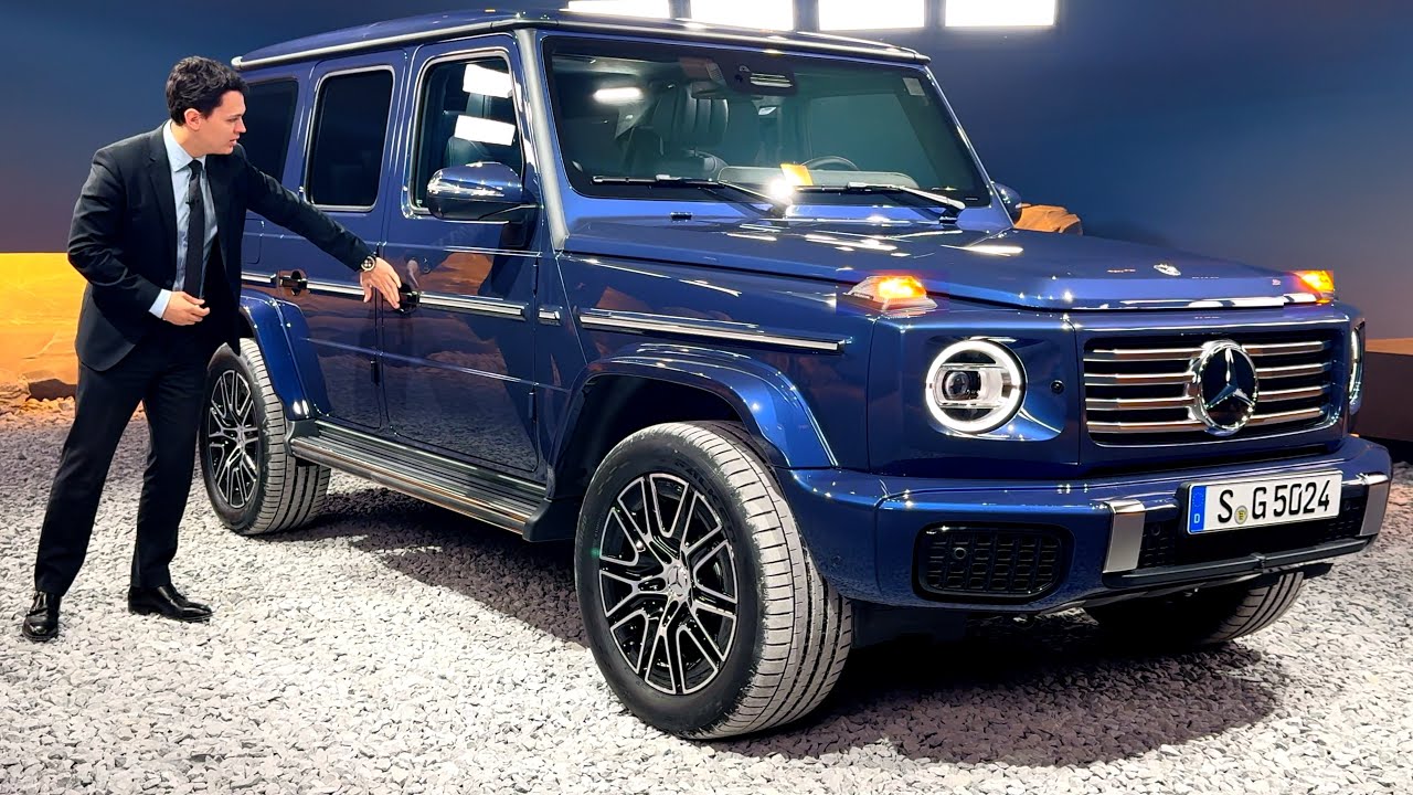 Mercedes G-класса G500 2025 года — полный обзор нового универсала G-класса: интерьер, экстерьер