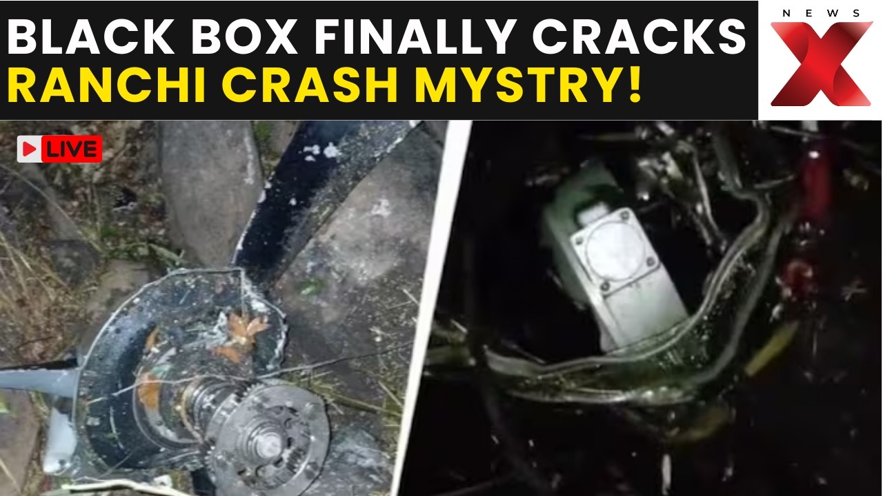 Ranchi air ambulance crash LIVE | Will The Black Box Reveal Truth Behind Chatra Plane Crash?