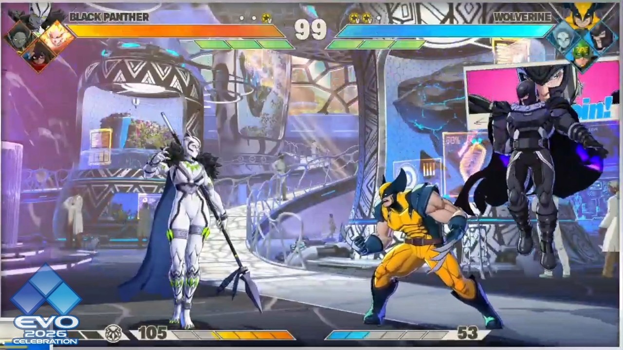 Black Panther vs Wolverine (EVO 2026 Las Vegas Day 2) Marvel Tokon Fighting Souls