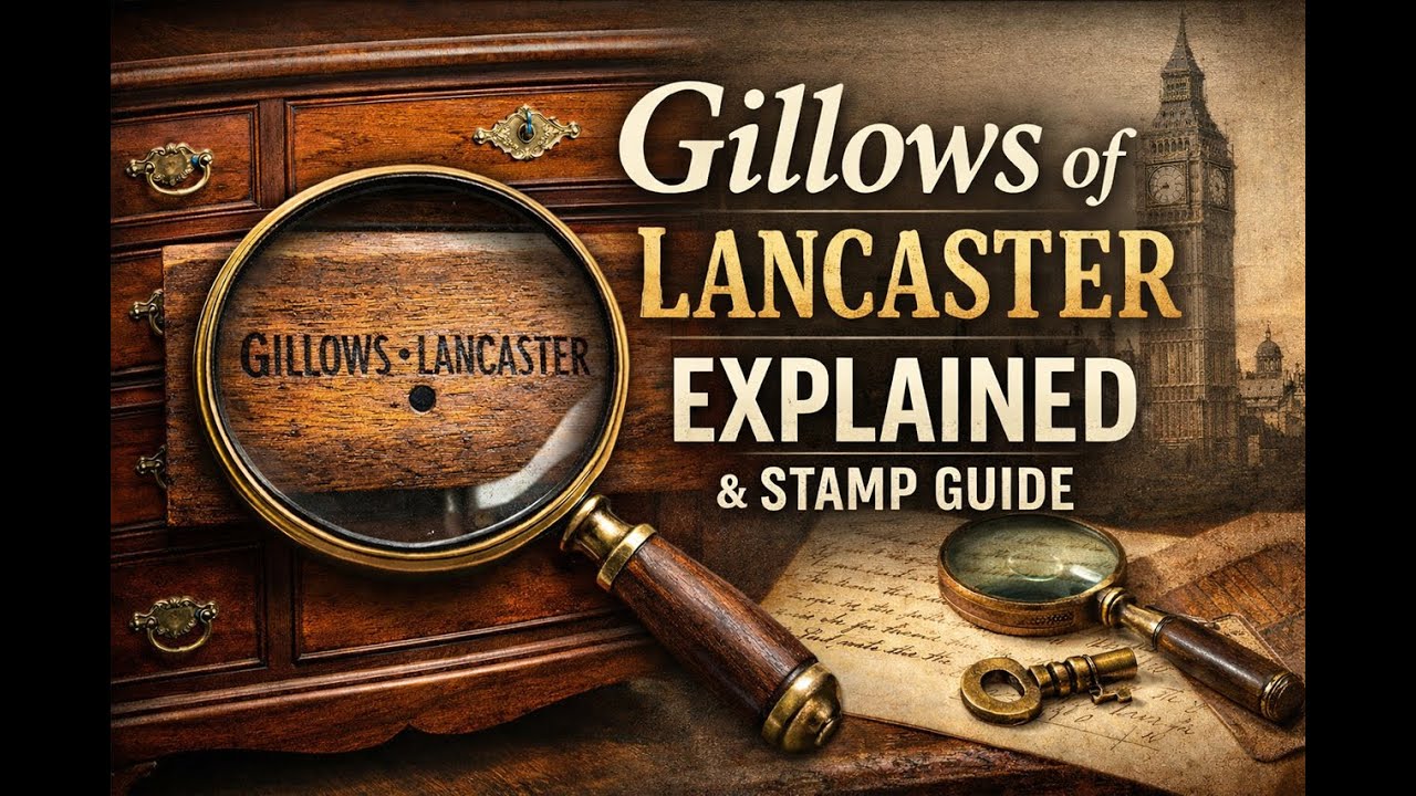 Gillows of Lancaster Explained | Britain’s Great Cabinetmakers & How to Check the Stamps