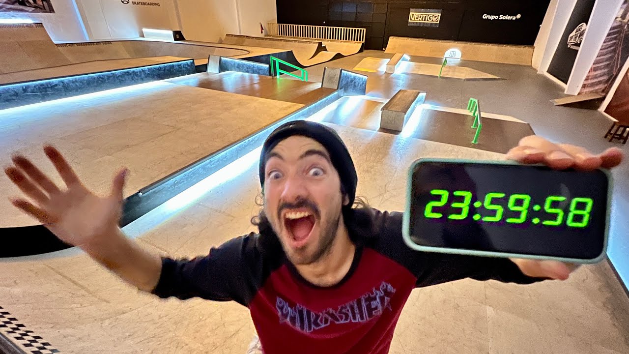 😱😱24 HORAS con SKATE ENCERRADOS😱😱(+18)⚠️