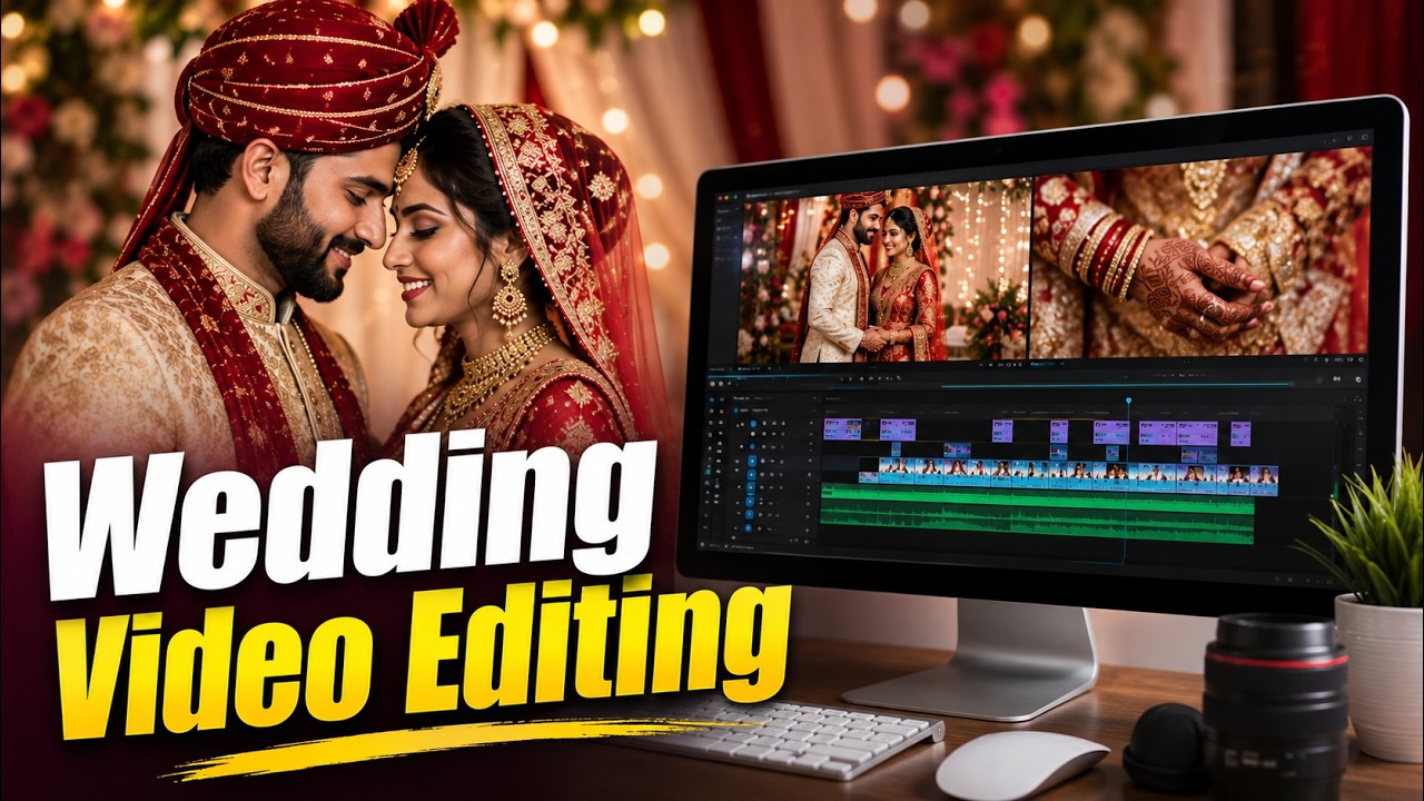 Wedding Video Editing Services | Turn Your Wedding Footage into a Cinematic Masterpiece