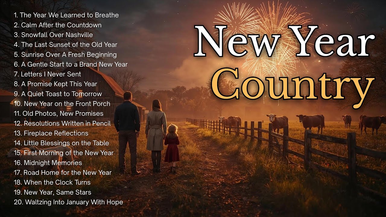 Happy New Year 2026 | Warm Nashville Country Acoustic for Relaxing New Year Moments
