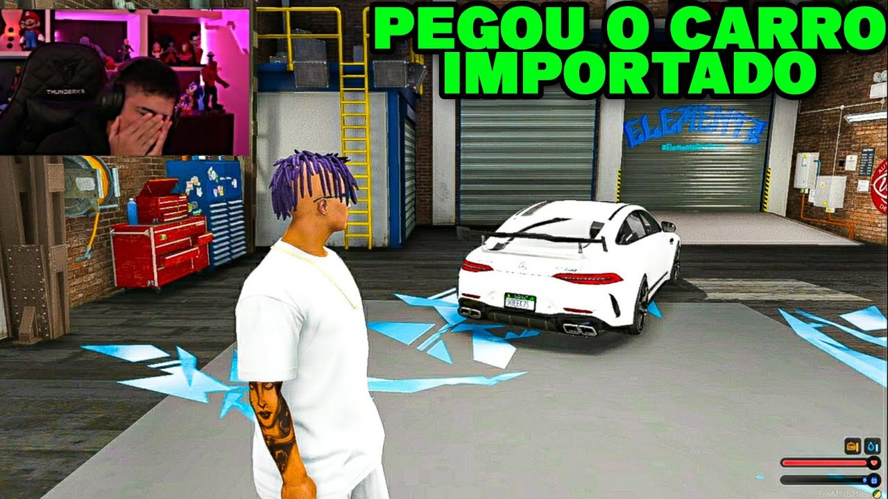 CONNOR PEGOU SEU CARRO IMPORTADO E FEZ O REMAP - GTA RP