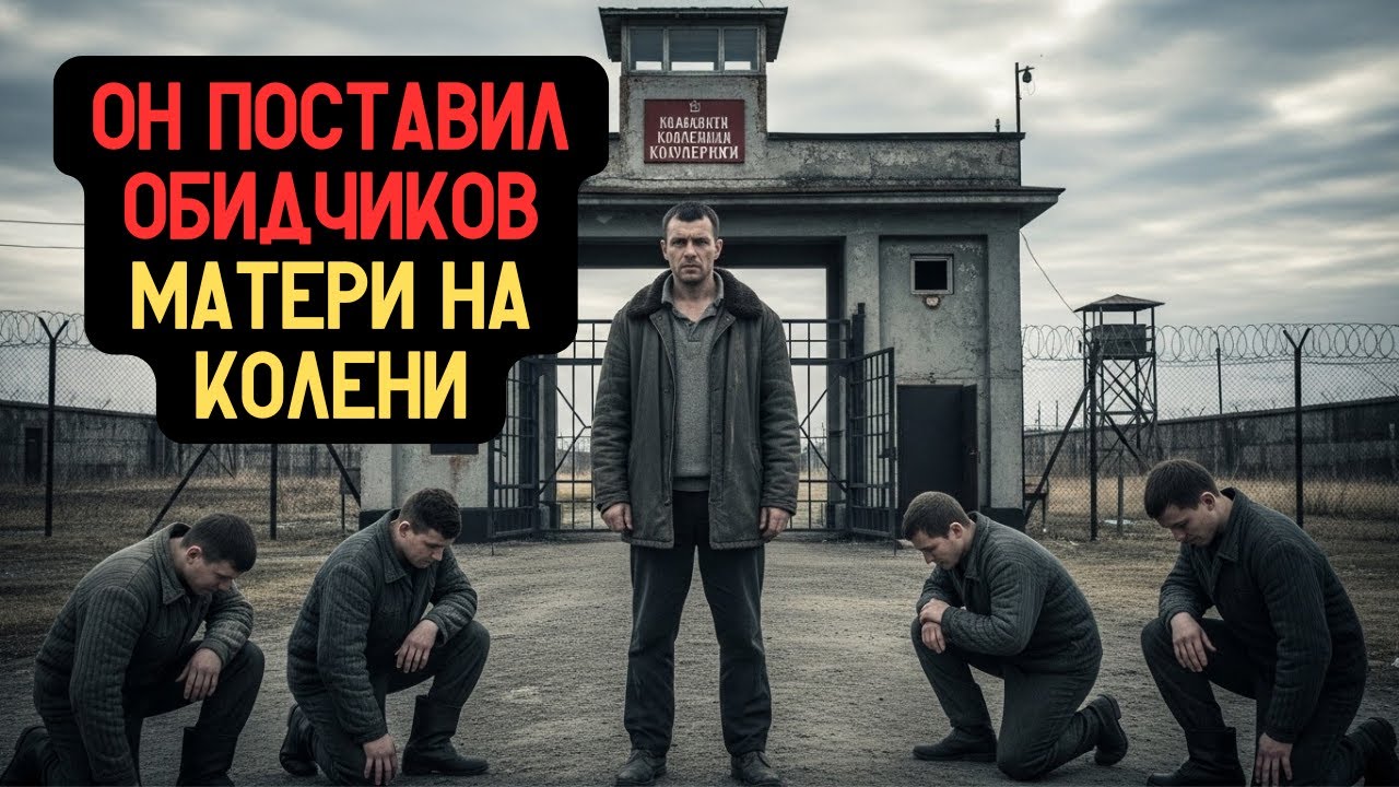 Пока он сидел, его мать осталась одна. Они зря пришли к её дому…
