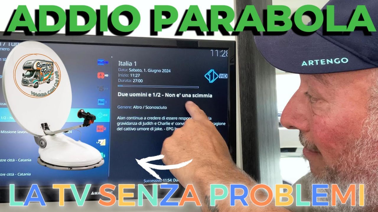 Addio Parabola IN CAMPER: Porta la TV Digitale nel Tuo Camper Con le Stream TV!