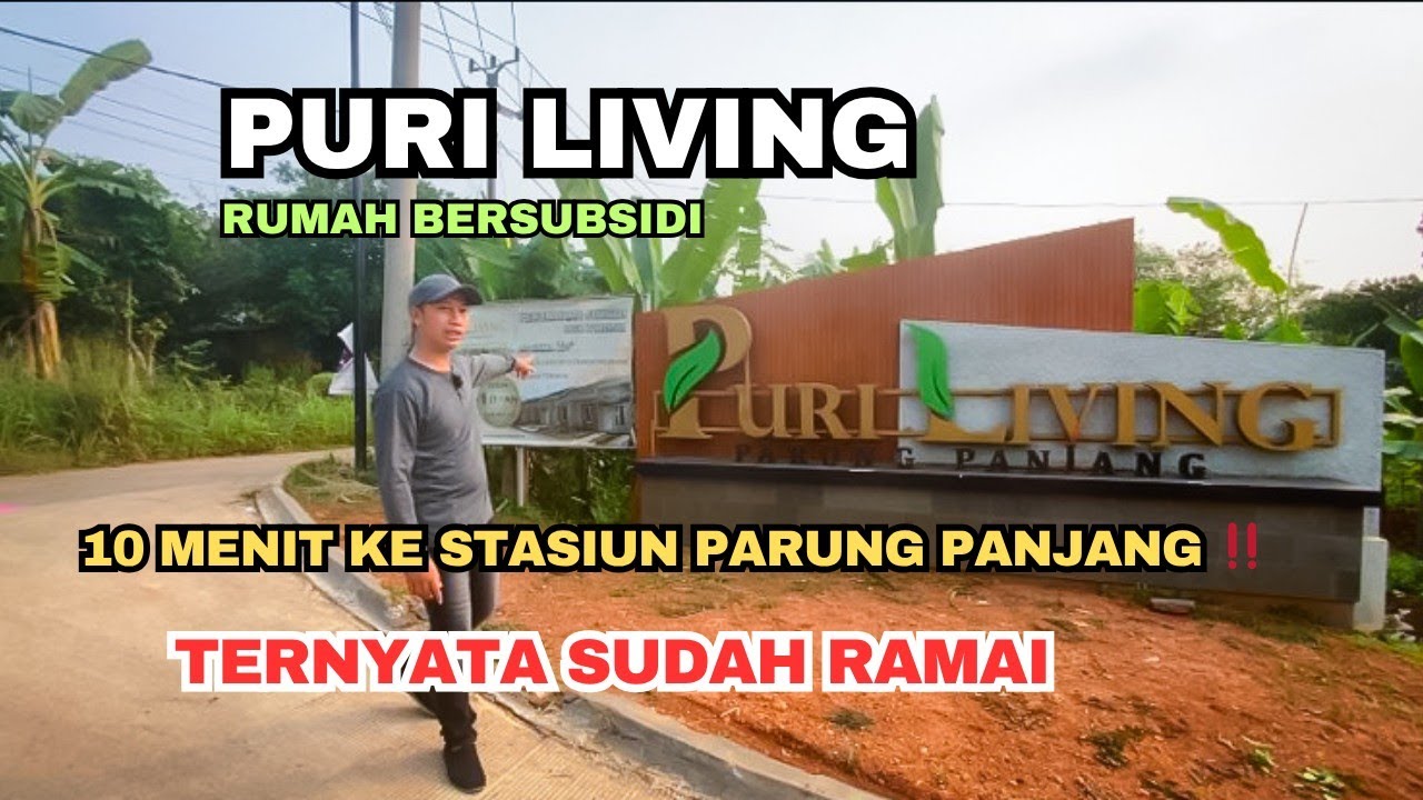 Rumah Murah Dekat Stasiun, Cicilan Cuma 1 Jutaan ‼️Serius Ini Beneran Ada‼️ | PURI LIVING