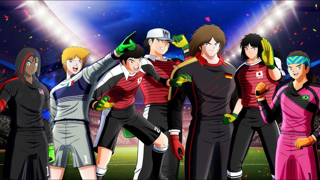 《队长小翼新秀崛起》全门将防守动作/キャプテン翼/GK/goalkeeper