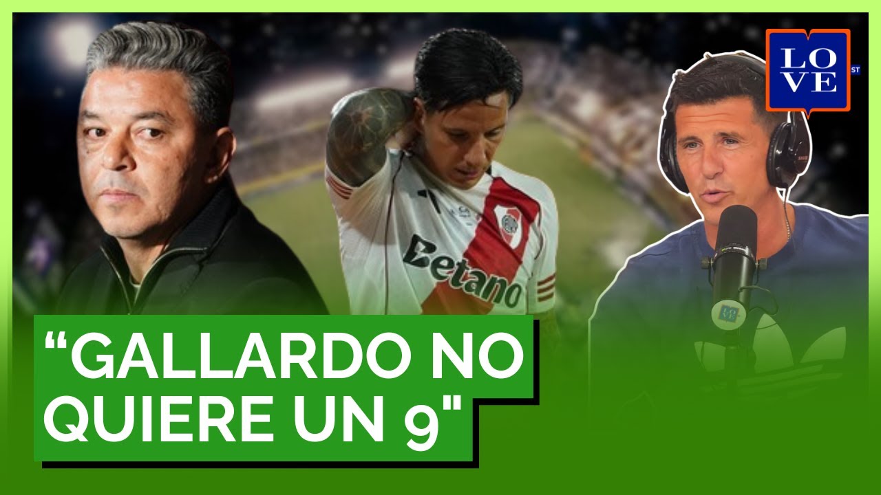 RIVER SIN 9 POR DECISIÓN DE GALLARDO: QUIÉN VA A SER EL REEMPLAZO DE DRIUSSI | Hernán Castillo