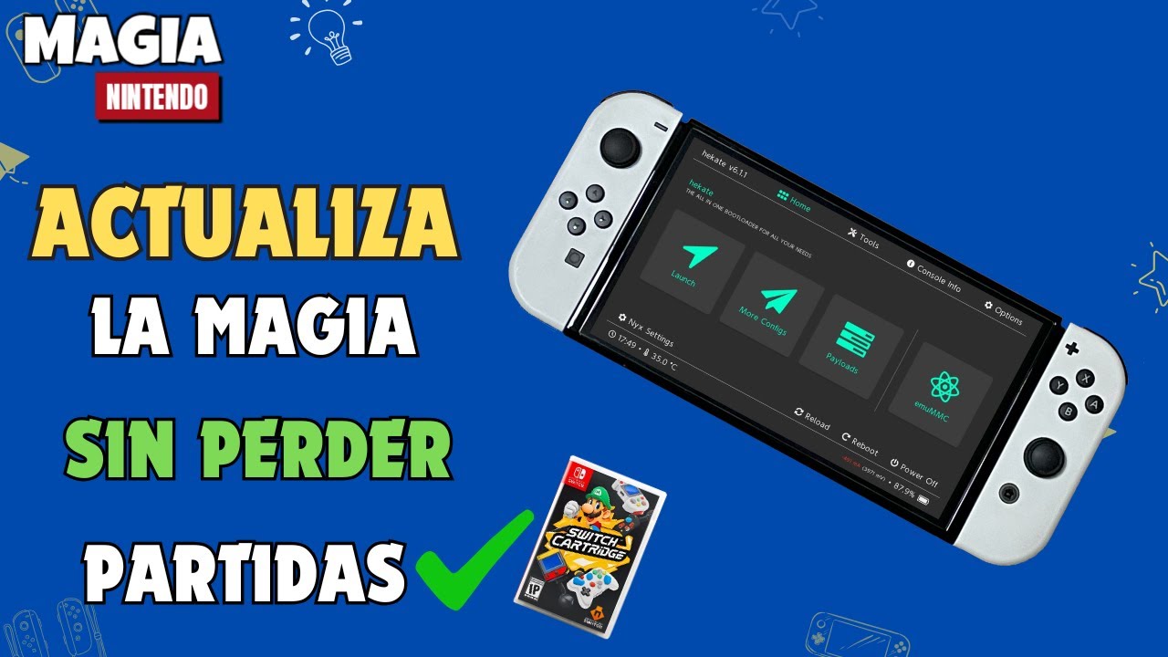 📂 Paso a paso: Actualiza Atmosphere sin borrar tus juegos ni partidas