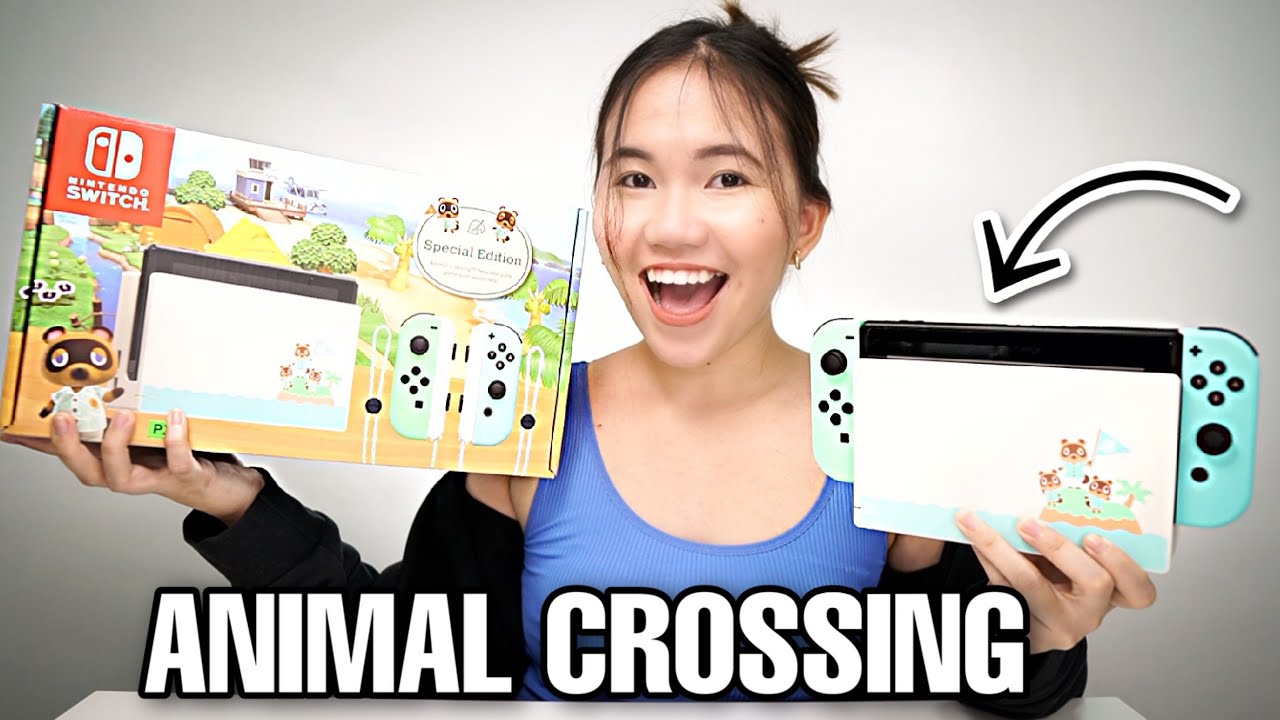 ANIMAL CROSSING NINTENDO SWITCH UNBOXING! (2020)