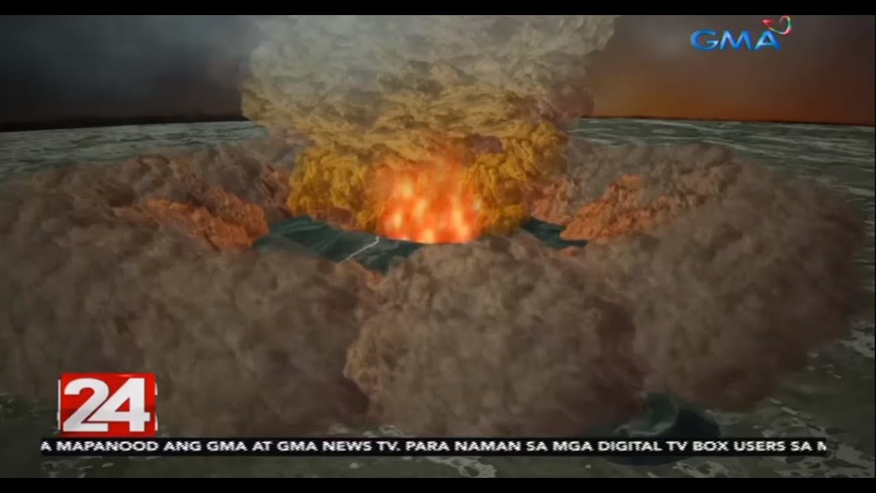 24 Oras: Mapa ng Batangas, literal na nabago ng pagsabog ng Taal Volcano noong 1754