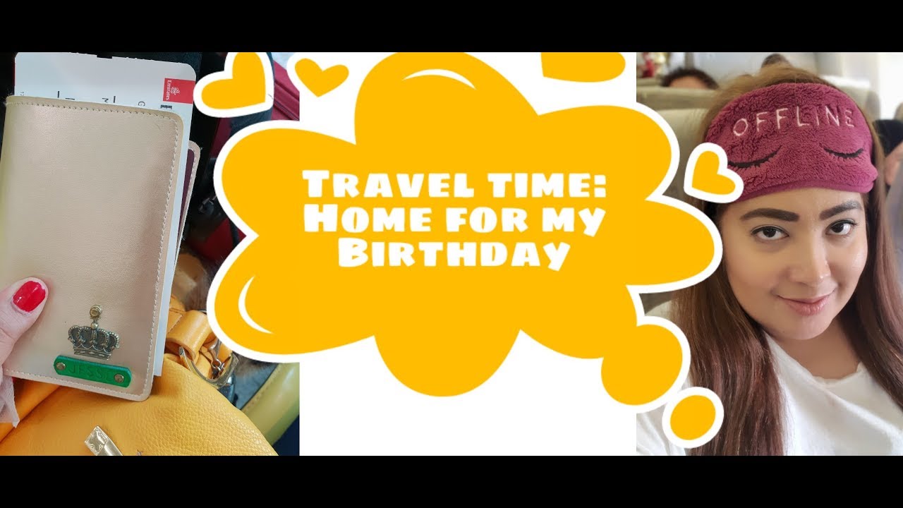 Travel time: Home for my Birthday (August 9, 2018-vlog) Jesse Quetz