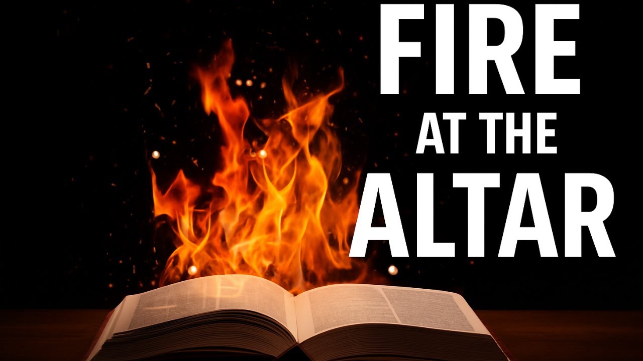 FIRE AT THE ALTER