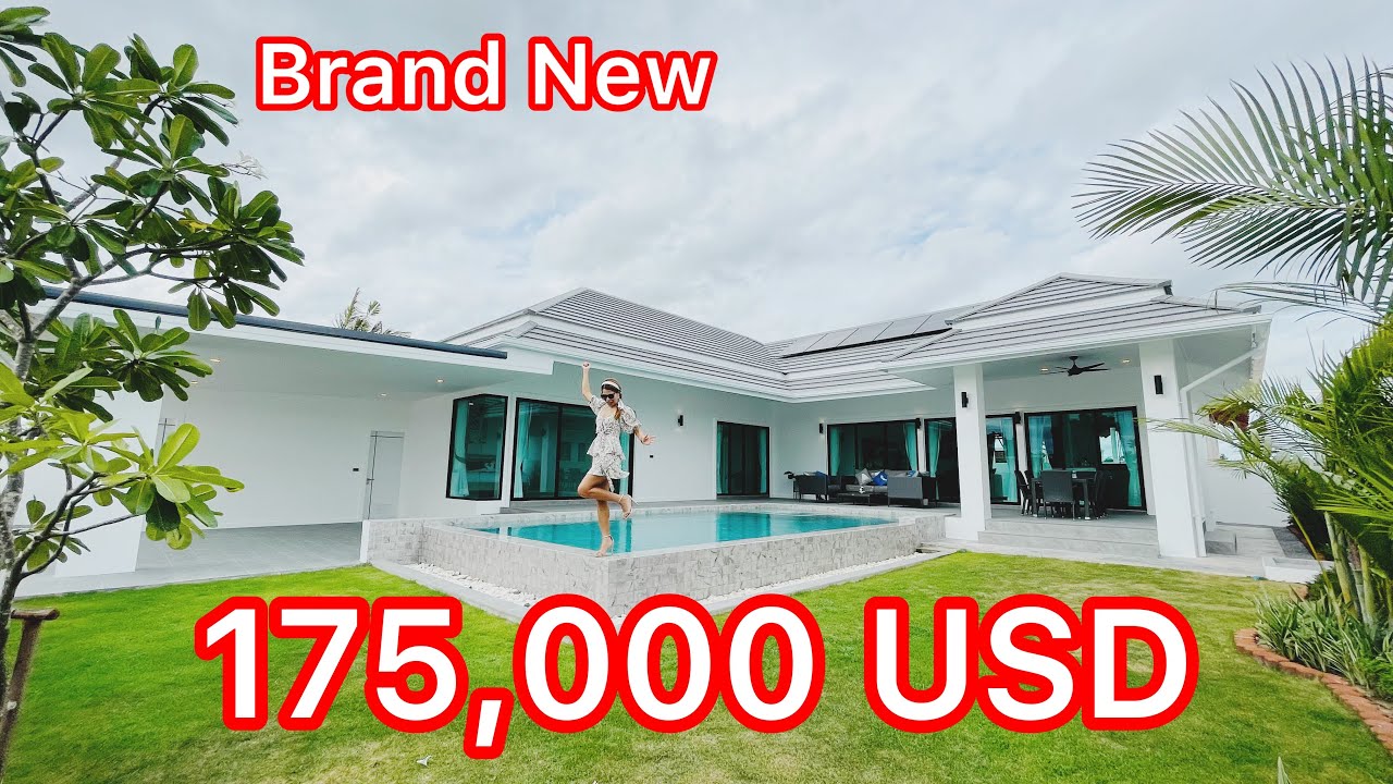 EP 215 BRAND NEW POOL VILLA CUSTOMS BUILT VILLA HUAHIN THAILAND