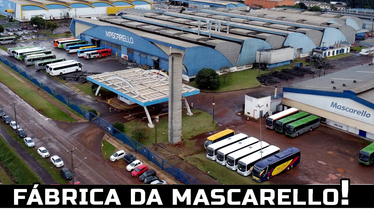 FÁBRICA GIGANTE!! GRANDES NOVIDADES NA FÁBRICA DE ÔNIBUS MASCARELLO | DE CASCAVEL PARA O BRASIL