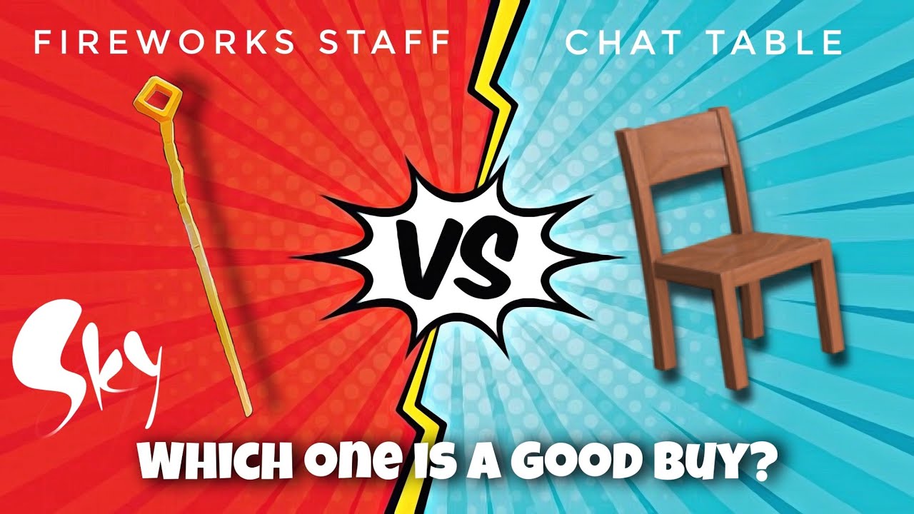 TABLE OR FIREWORK STAFF? | BEST BUY REVIEW - BEGINNERS GUIDE | sky children of the light | Noob Mode