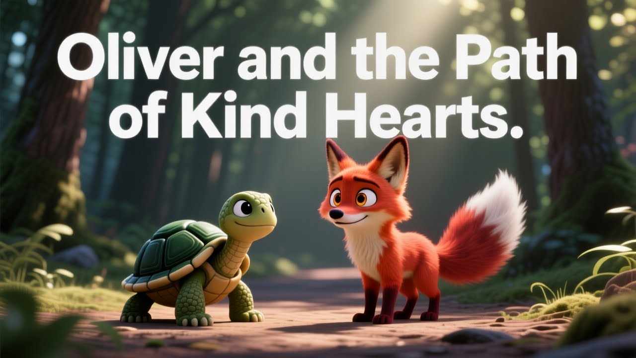 Oliver and the Path of Kind Hearts | Bedtime 3D Cartoon Story