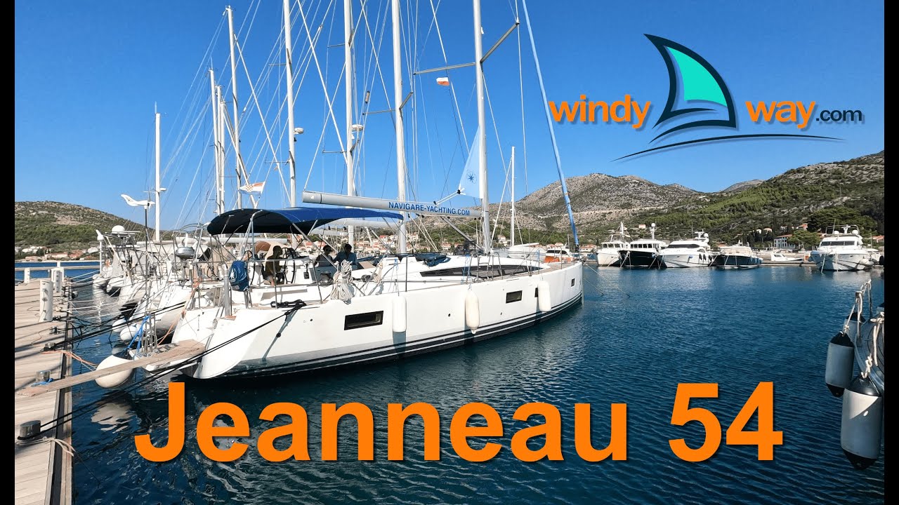 Prezentacja jachtu - Jeanneau 54