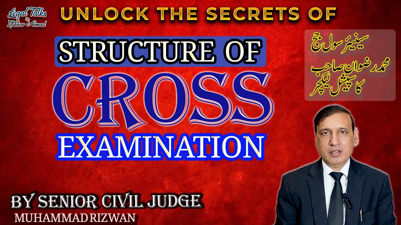 STRUCTURE OF SUCCESSFUL  ADVANCED CROSS EXAMINATION Techniques