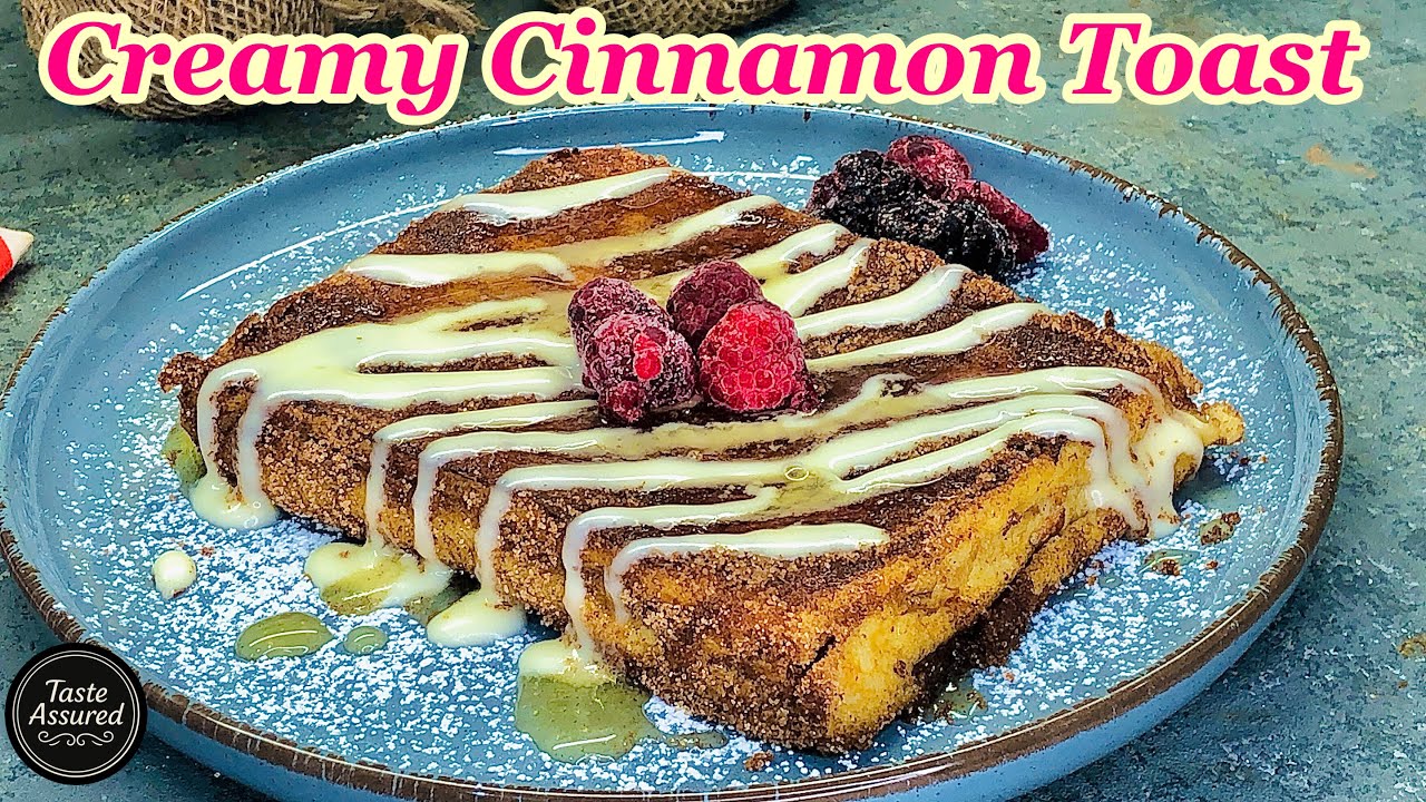 Французские тосты с корицей и сливочным сыром – мягкие, маслянистые и неотразимые.
