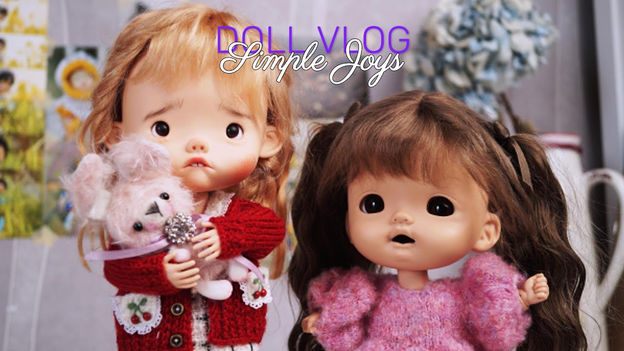 1/6 BJD Unboxing! So Cute! Amy Doll & Chat a feuilles studio