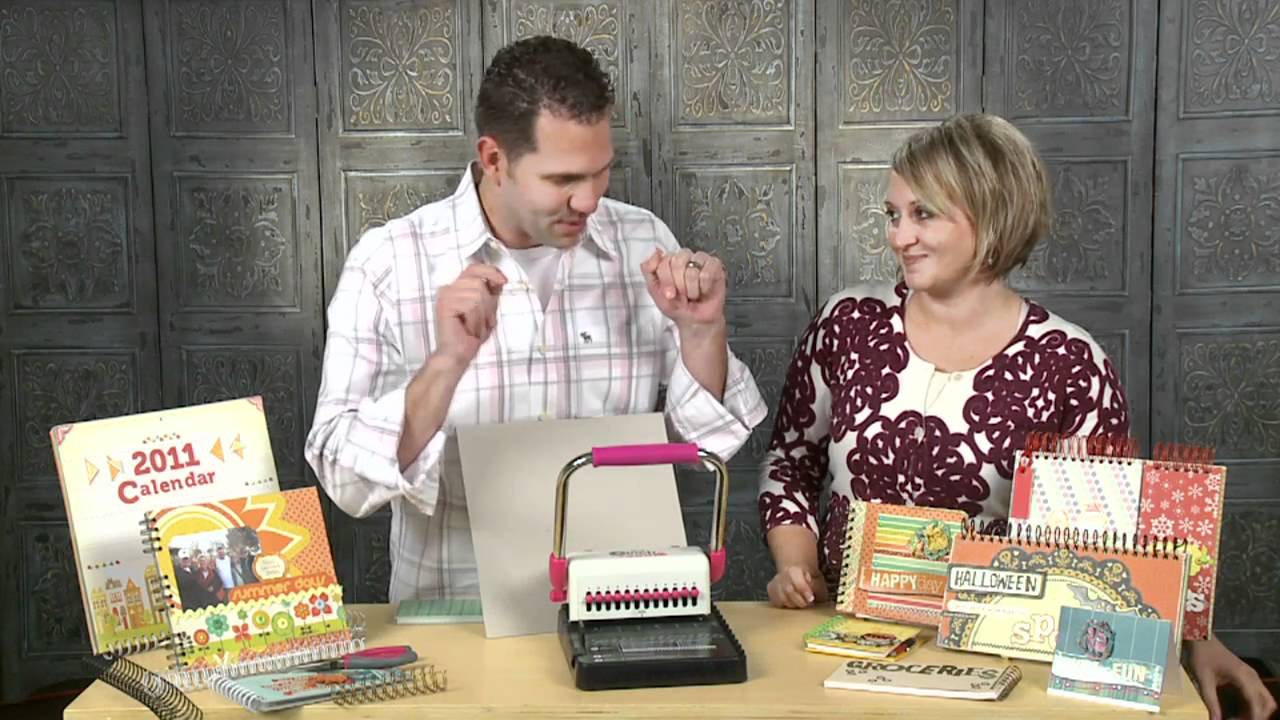 It's a cinch with this new binding machine!