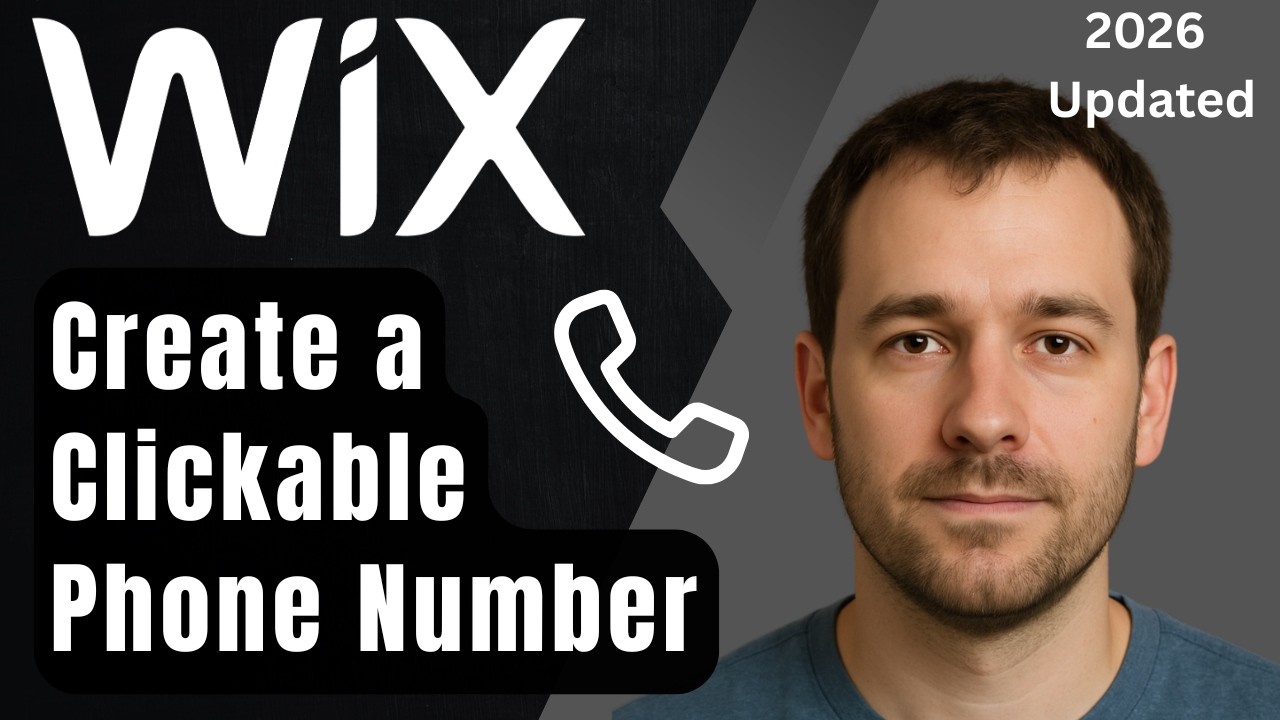 How to Create a Clickable Phone Number in Wix Studio (Updated 2026 Step-by-Step Beginner Guide)