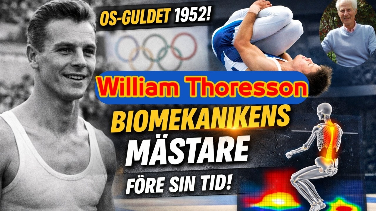 William Thoresson – OS-guldets biomekaniska mästare och gymnastiklegend.