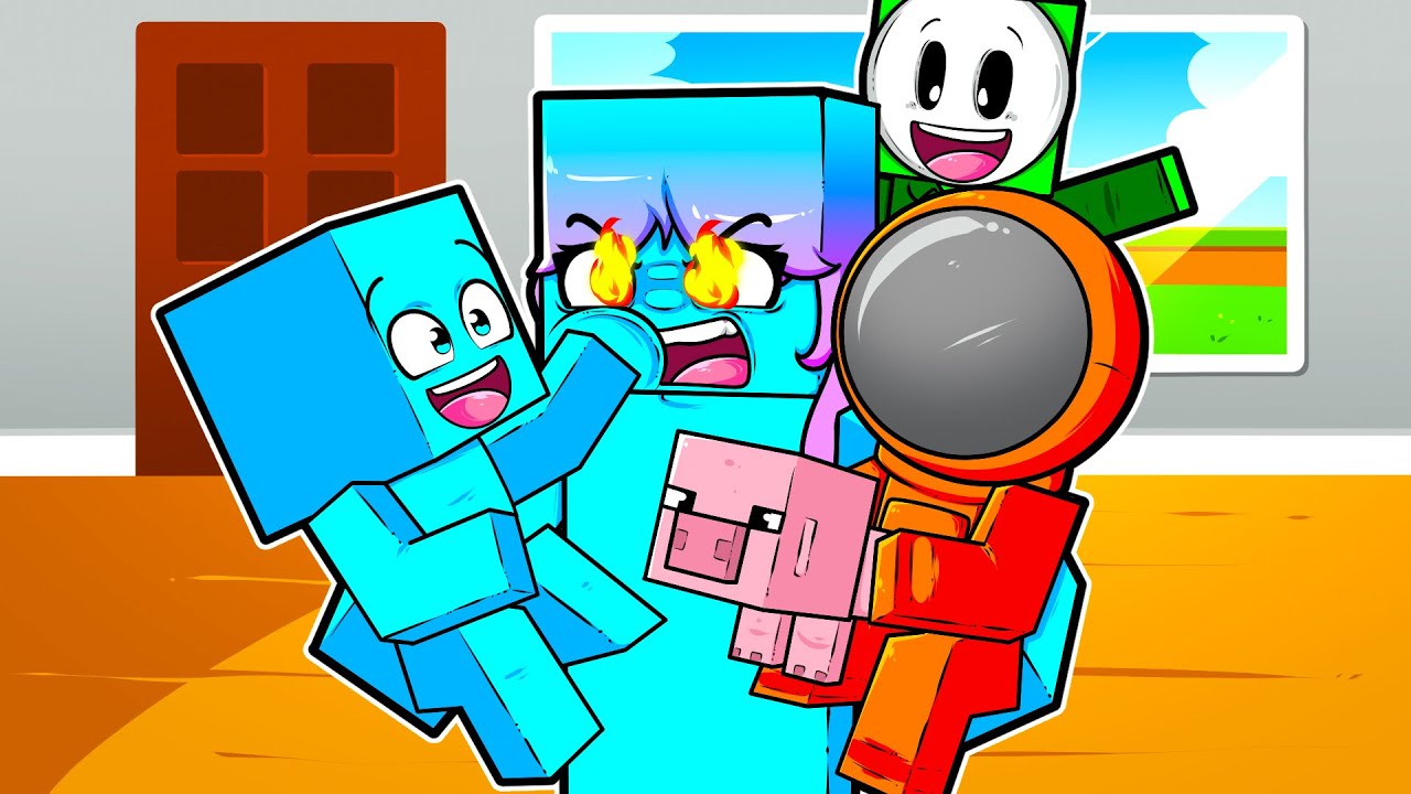 СЕРВЕР, чтобы РАЗДРАЖАТЬ МАМУ в Minecraft!