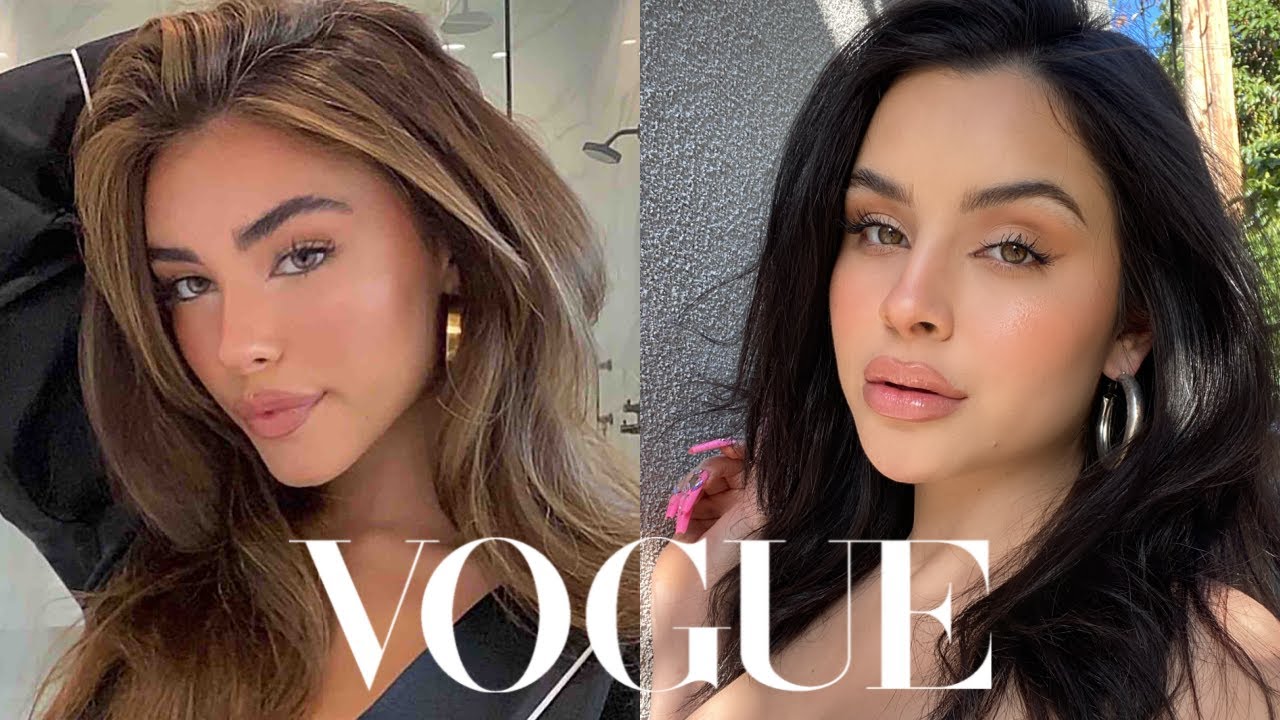 I followed Madison Beers VOGUE makeup routine!